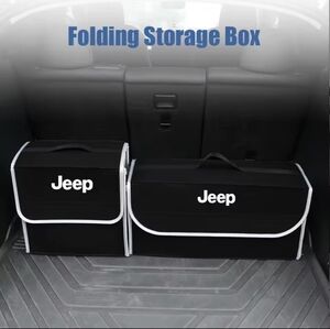 New Small Jeep Black Storage Organizer #1020-996